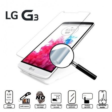 Verre trempé LG G3