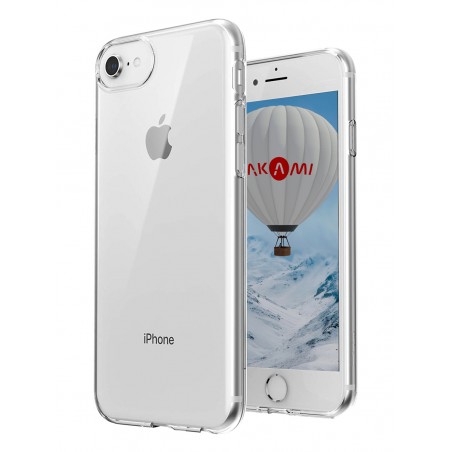 iPhone SE 2020 - iPhone 8 - iPhone 7 housse de protection silicone transparente - AKAMI