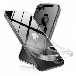 iPhone 12 - 12 Pro housse silicone transparante